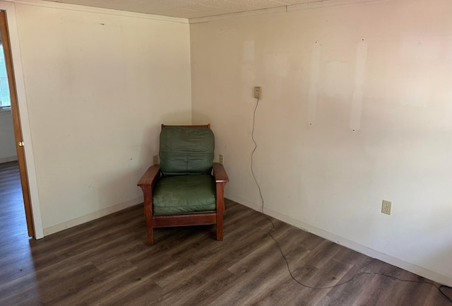 1321 Ziggy Rd, Farwell, MI 48622 - living area featuring wood finished floors and baseboards