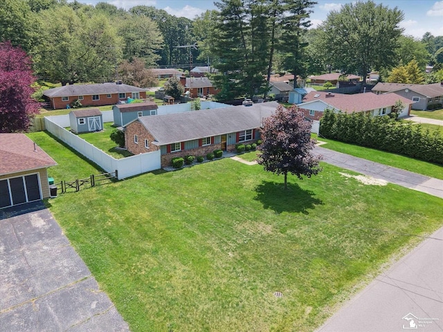 1115 Birchwood Dr, Temperance, MI 48182 - aerial perspective of suburban area