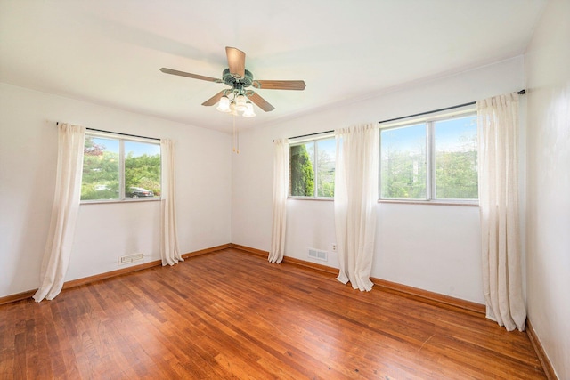 30151 Westfield St, Farmington Hills, MI 48334 - spare room featuring light wood finished floors and ceiling fan