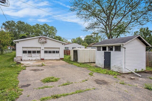 716 Langrick St, Sturgis, MI 49091 - view of detached garage
