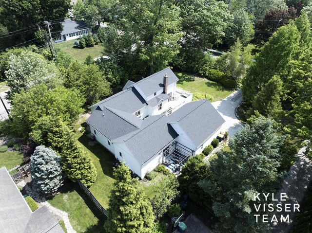 3 Woodward Ln SE, Grand Rapids, MI 49506 - aerial view of property and surrounding area