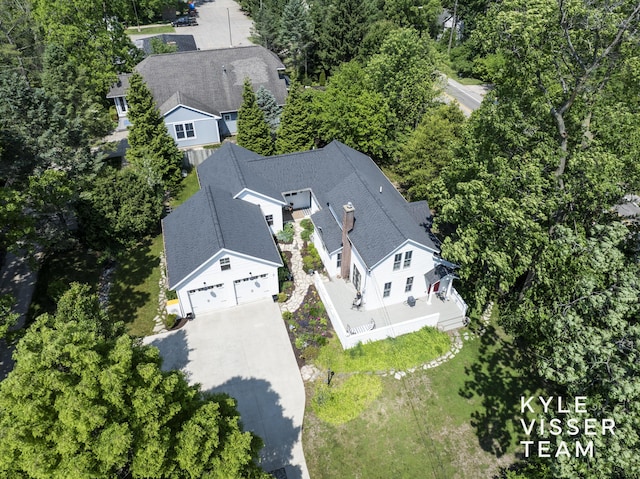 3 Woodward Ln SE, Grand Rapids, MI 49506 - view from above of property