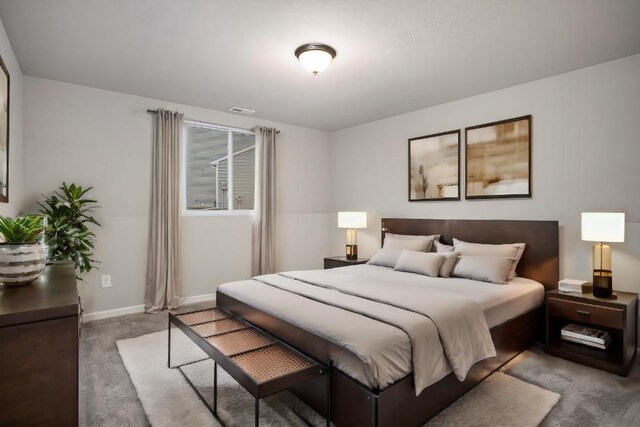 13741 Oasis Ave, Holland, MI 49424 - carpeted bedroom with baseboards