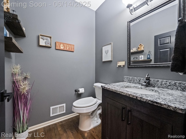 7235 Goldenrod Ct, Brighton, MI 48116 - bathroom with vanity and wood finished floors