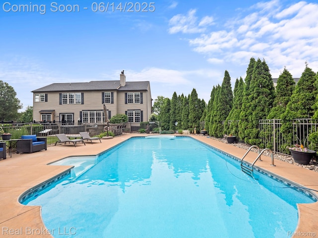 7235 Goldenrod Ct, Brighton, MI 48116 - view of pool featuring a patio