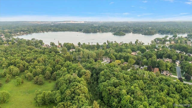 2696 Cedar Key Dr, Lake Orion, MI 48360 - bird's eye view of a nearby body of water