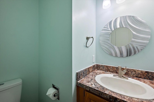 2696 Cedar Key Dr, Lake Orion, MI 48360 - bathroom with toilet and vanity