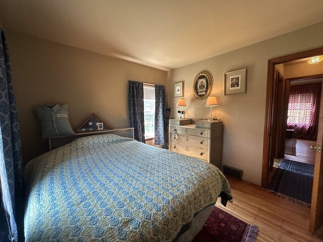 501 W 13th St, Cadillac, MI 49601 - bedroom featuring wood finished floors