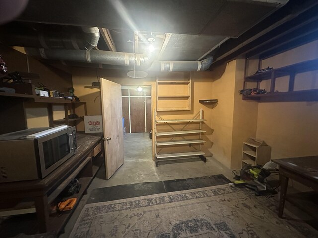 501 W 13th St, Cadillac, MI 49601 - view of unfinished below grade area