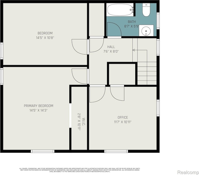 16251 Prest St, Detroit, MI 48235 - view of room layout