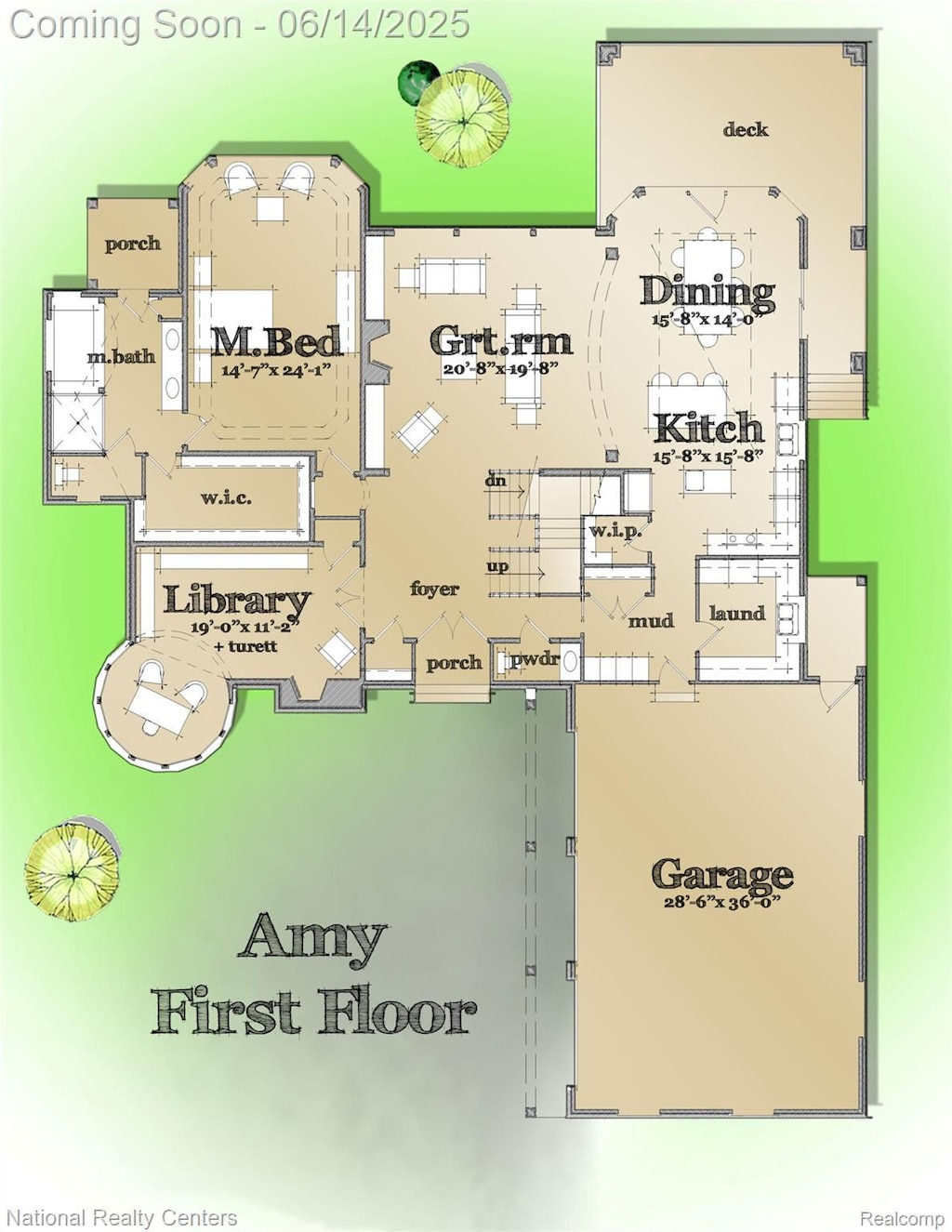 17014 Abby Cir, Northville, MI 48168 - view of property floor plan
