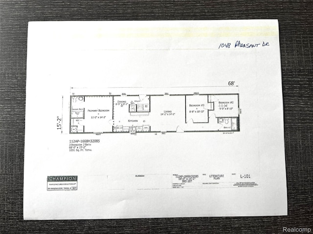 1048 Pheasant Dr, Bay City, MI 48706 - view of room layout