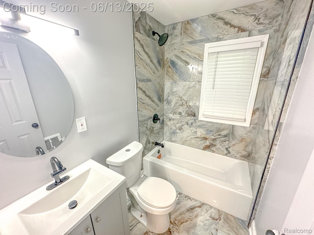 9037 Longacre St, Detroit, MI 48228 - bathroom featuring vanity and shower / washtub combination