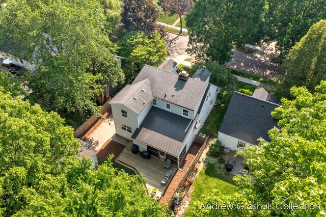 1142 Orchard Ave SE, Grand Rapids, MI 49506 - view from above of property