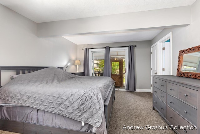 1142 Orchard Ave SE, Grand Rapids, MI 49506 - bedroom featuring carpet and beam ceiling