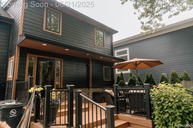 619 E Farnum Ave, Royal Oak, MI 48067 - view of deck