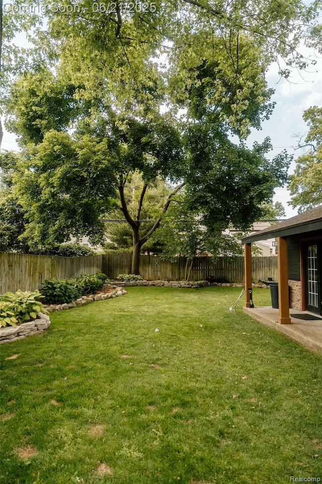 619 E Farnum Ave, Royal Oak, MI 48067 - fenced backyard with a patio area