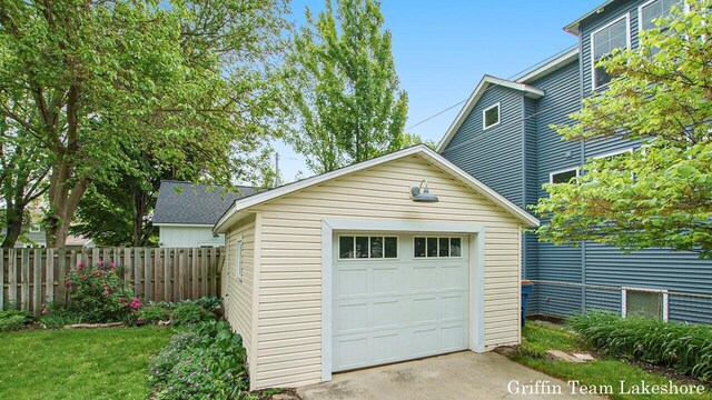 1194 Beach Dr, Holland, MI 49423 - view of detached garage