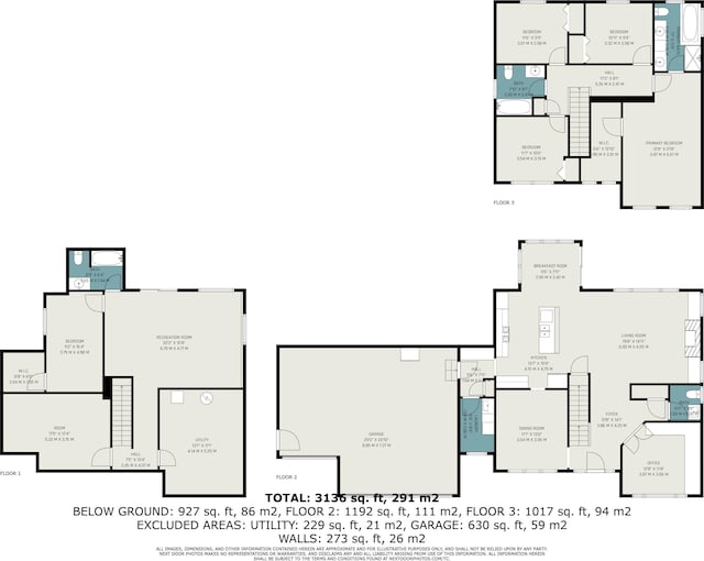 7990 Hemel Ln, Richland, MI 49083 - view of home floor plan
