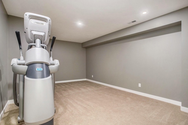 7990 Hemel Ln, Richland, MI 49083 - finished basement featuring carpet and recessed lighting