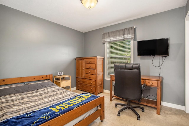 7990 Hemel Ln, Richland, MI 49083 - bedroom with light colored carpet and baseboards