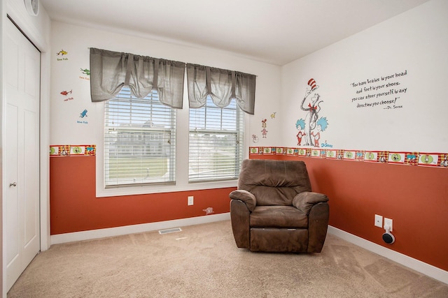 7990 Hemel Ln, Richland, MI 49083 - sitting room featuring carpet
