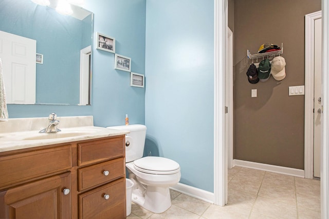 17872 Victors Ln, Marshall, MI 49068 - bathroom featuring vanity and tile patterned flooring