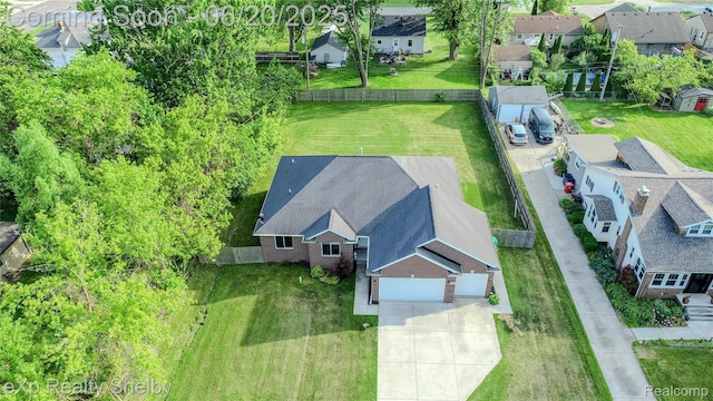 24986 Murray St, Harrison Township, MI 48045 - aerial view of residential area