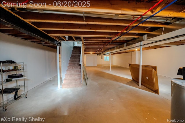 24986 Murray St, Harrison Township, MI 48045 - below grade area featuring stairs