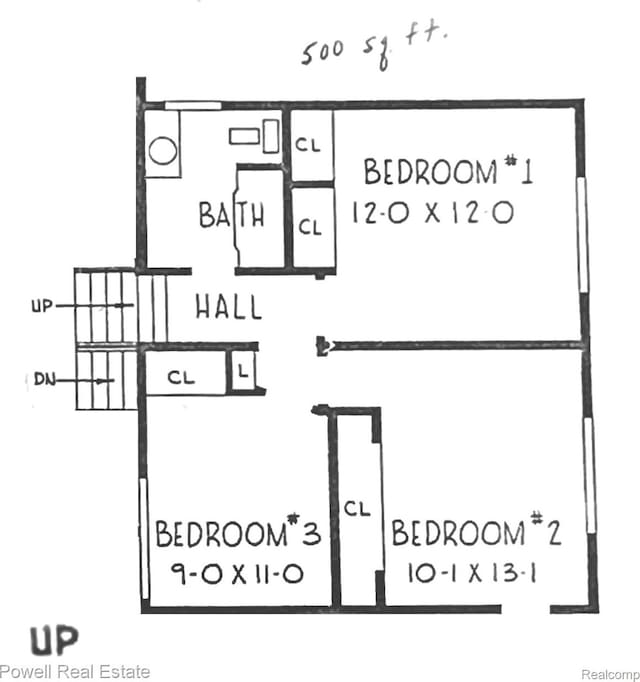 2830 Colony, Ann Arbor, MI 48104 - view of property floor plan
