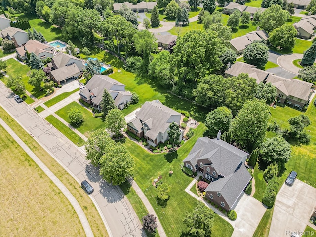 8595 Eastway Dr, White Lake, MI 48386 - aerial view of residential area