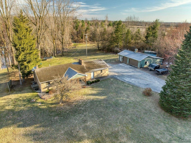 13936 Allen Rd, Clinton, MI 49236 - view from above of property