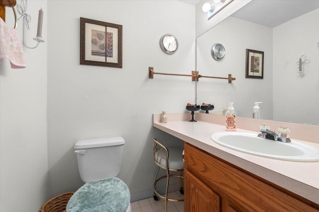 3059 Ailsa Craig, Ann Arbor, MI 48108 - bathroom with vanity and tile patterned floors