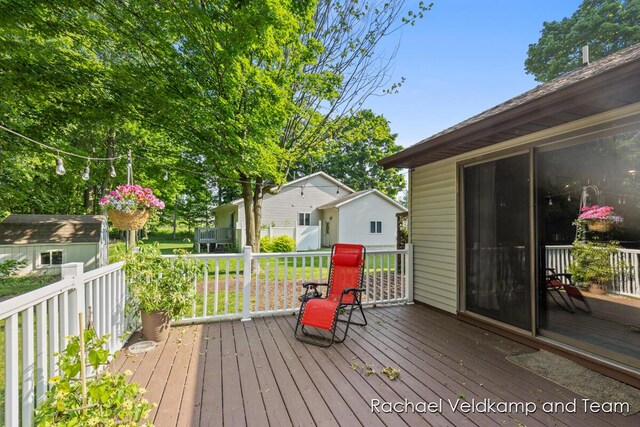 1579 Geddes Ave NW, Grand Rapids, MI 49534 - view of wooden terrace