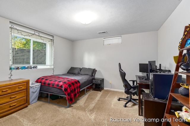 1579 Geddes Ave NW, Grand Rapids, MI 49534 - carpeted bedroom featuring a textured ceiling and an office area