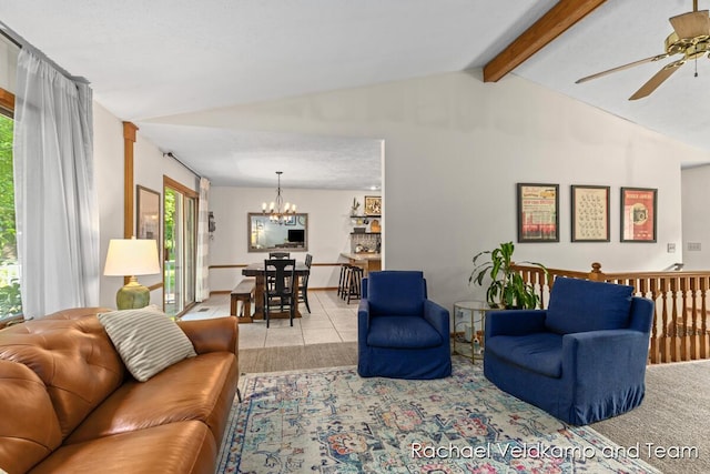 1579 Geddes Ave NW, Grand Rapids, MI 49534 - living area featuring a chandelier and ceiling fan
