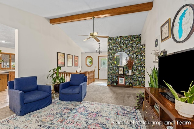 1579 Geddes Ave NW, Grand Rapids, MI 49534 - living area featuring carpet flooring and a ceiling fan