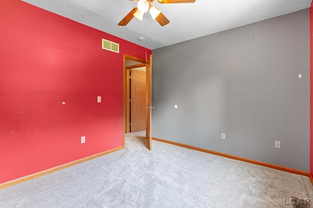 838 Stetson St, Tecumseh, MI 49286 - carpeted empty room with a ceiling fan and baseboards