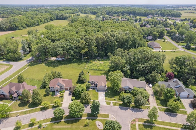 838 Stetson St, Tecumseh, MI 49286 - aerial view of residential area