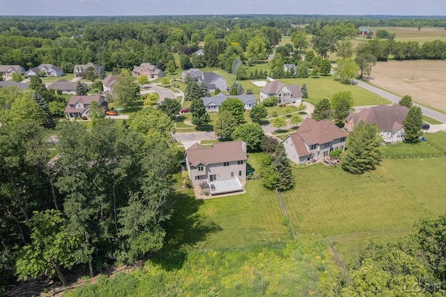 838 Stetson St, Tecumseh, MI 49286 - aerial view of property's location with nearby suburban area