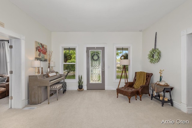 307 N Jefferson St SE, Lowell, MI 49331 - sitting room featuring carpet floors