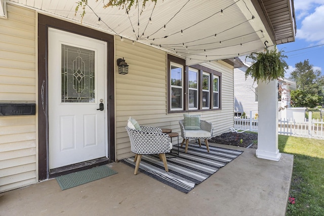 1248 Fisk Rd SE, Grand Rapids, MI 49506 - entrance to property with a porch