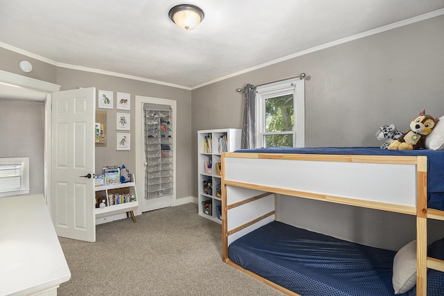1248 Fisk Rd SE, Grand Rapids, MI 49506 - carpeted bedroom with ornamental molding