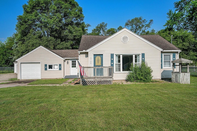 55146 M 51 N, Dowagiac, MI 49047 - view of front of home featuring roof with shingles and asphalt driveway