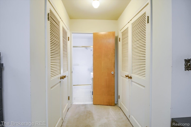 1038 Cora Dr, Flint, MI 48532 - hall with light colored carpet