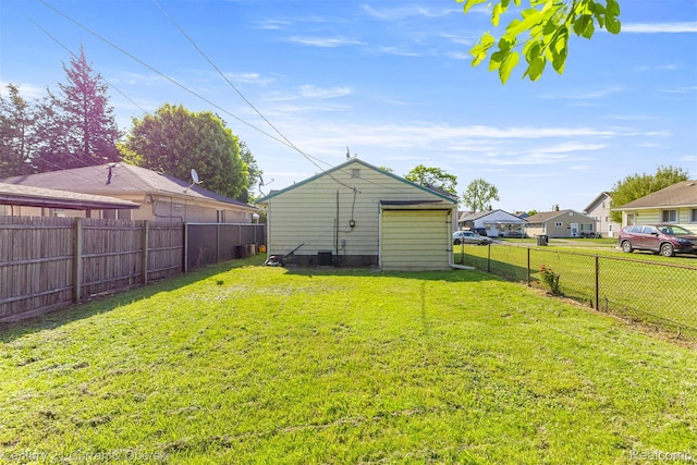 17295 Dora St, Melvindale, MI 48122 - view of fenced backyard