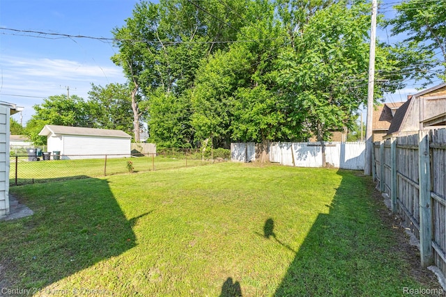 17295 Dora St, Melvindale, MI 48122 - view of fenced backyard