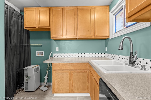17295 Dora St, Melvindale, MI 48122 - kitchen featuring a sink and light countertops