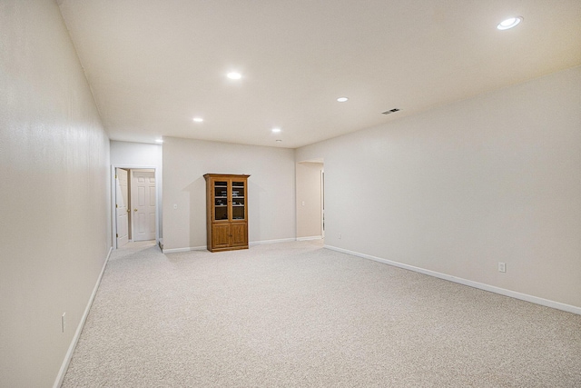 7853 Clydesdale Ave, Kalamazoo, MI 49009 - unfurnished room with recessed lighting and light carpet