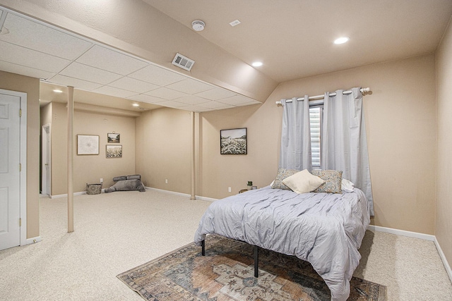 7853 Clydesdale Ave, Kalamazoo, MI 49009 - carpeted bedroom with recessed lighting and baseboards